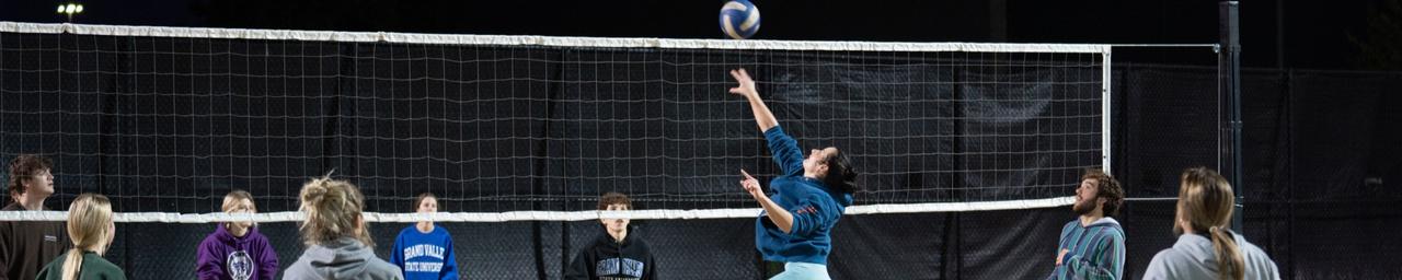 sand volleyball game